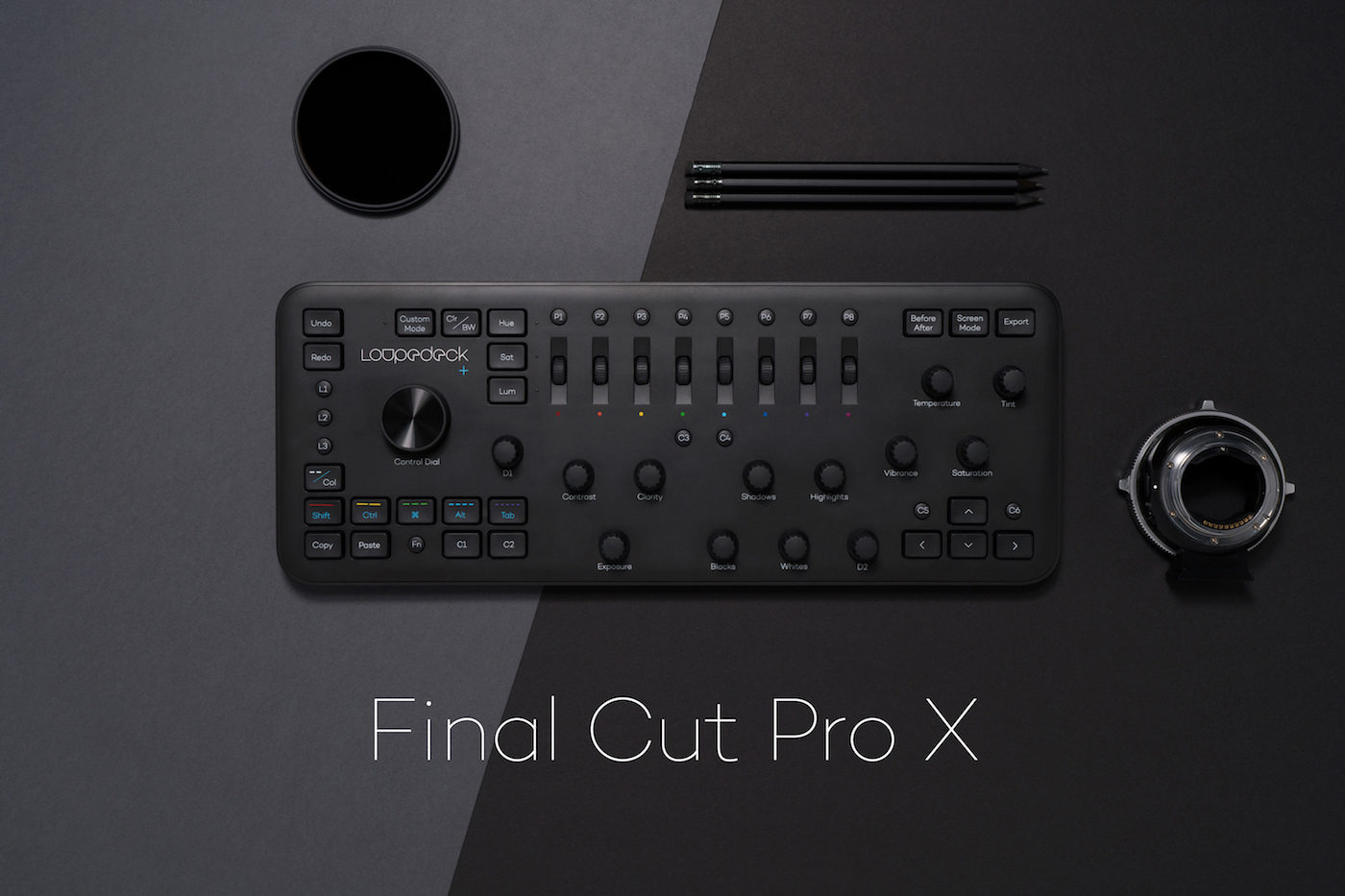 Loupedeck+ integriert Final Cut Pro X und Adobe Audition